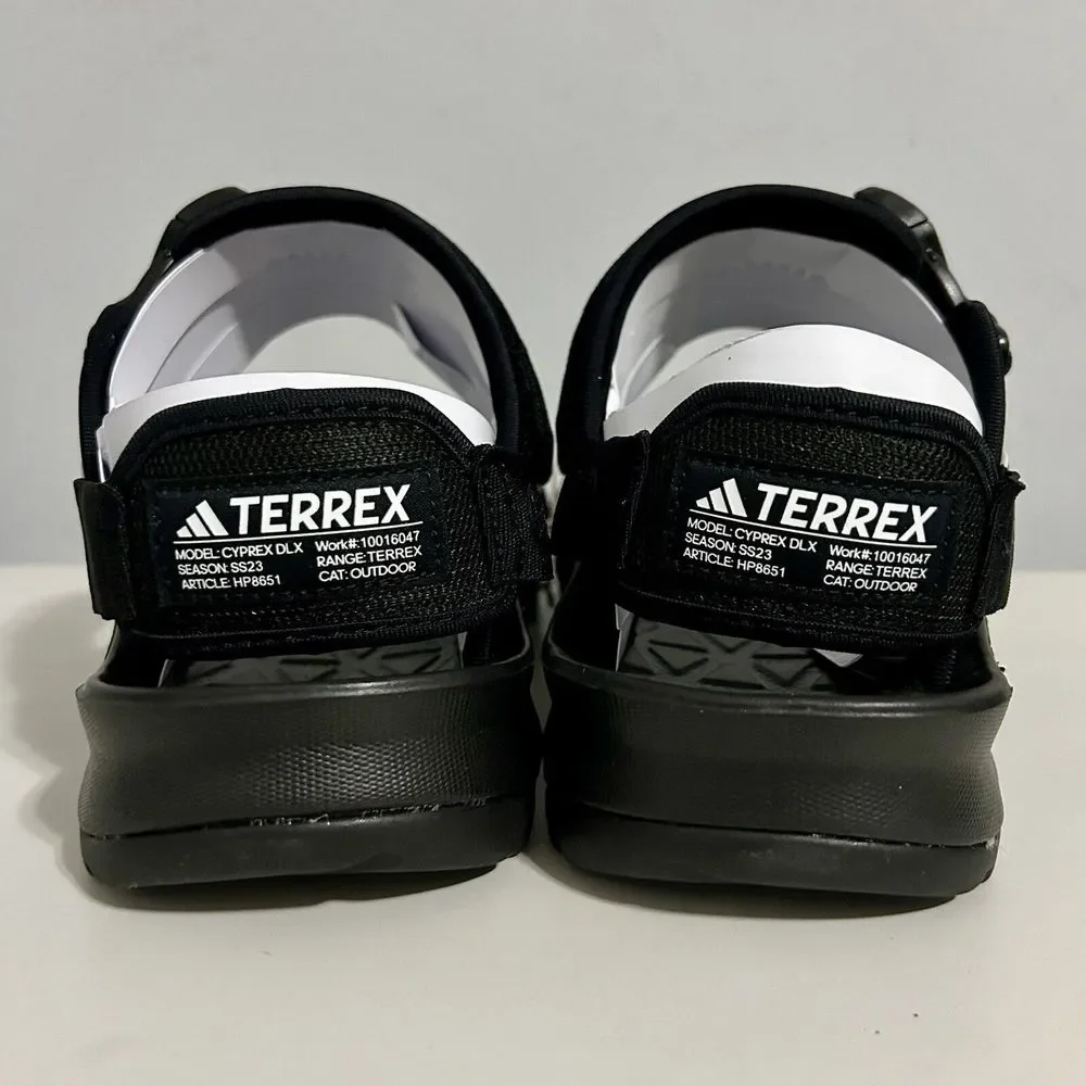 Adidas Terrex Cyprex Ultra 2 DLX Men’s Size 12 “Black White” All-Terrain Sandal